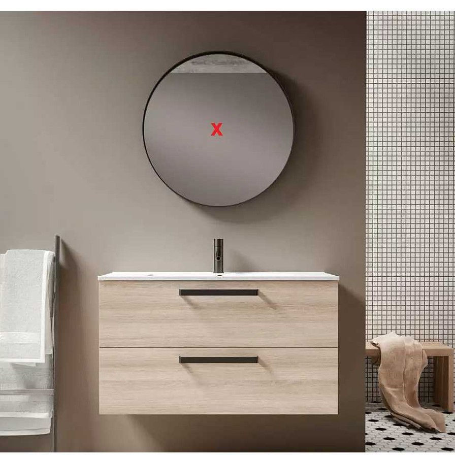 Ba O Visobath | Pack Mueble De Ba O Y Lavabo Siempreluz