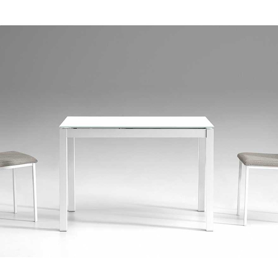 Mesas Cauxi | Mesa De Cocina Extensible Novamica Cristal