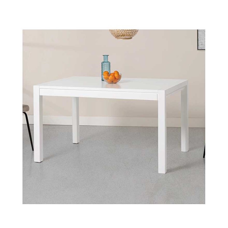 Mesas GDeco | Mesa Extensible Friggio Blanca