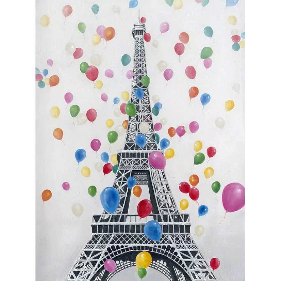 L Mparas Herdasa | Cuadro Eiffel En Fiestas 70X120