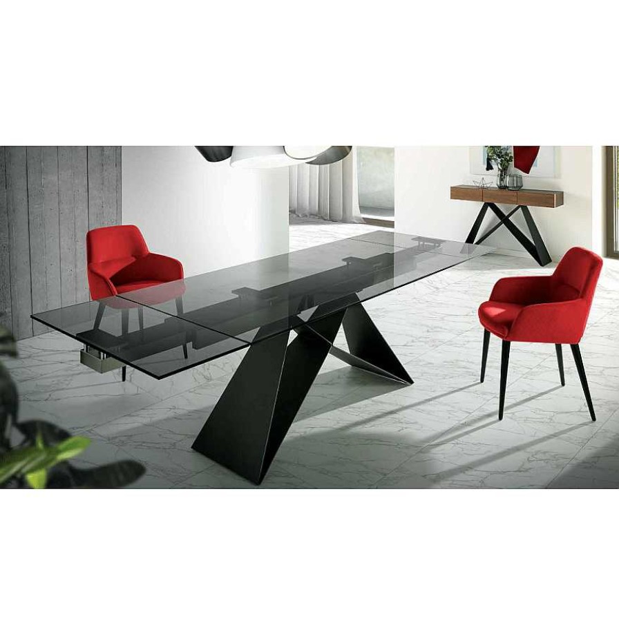 Mesas Mobles Nacher | Mesa De Comedor Extensible Jacques Cristal