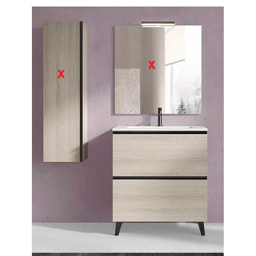 Ba O Visobath | Pack Mueble De Ba O Y Lavabo Melifluo 02