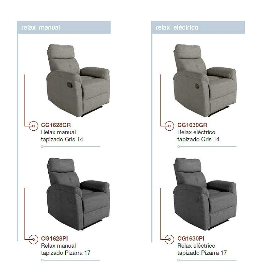 Sillones Azor | Sill N Relax Manual O El Ctrico Coobi