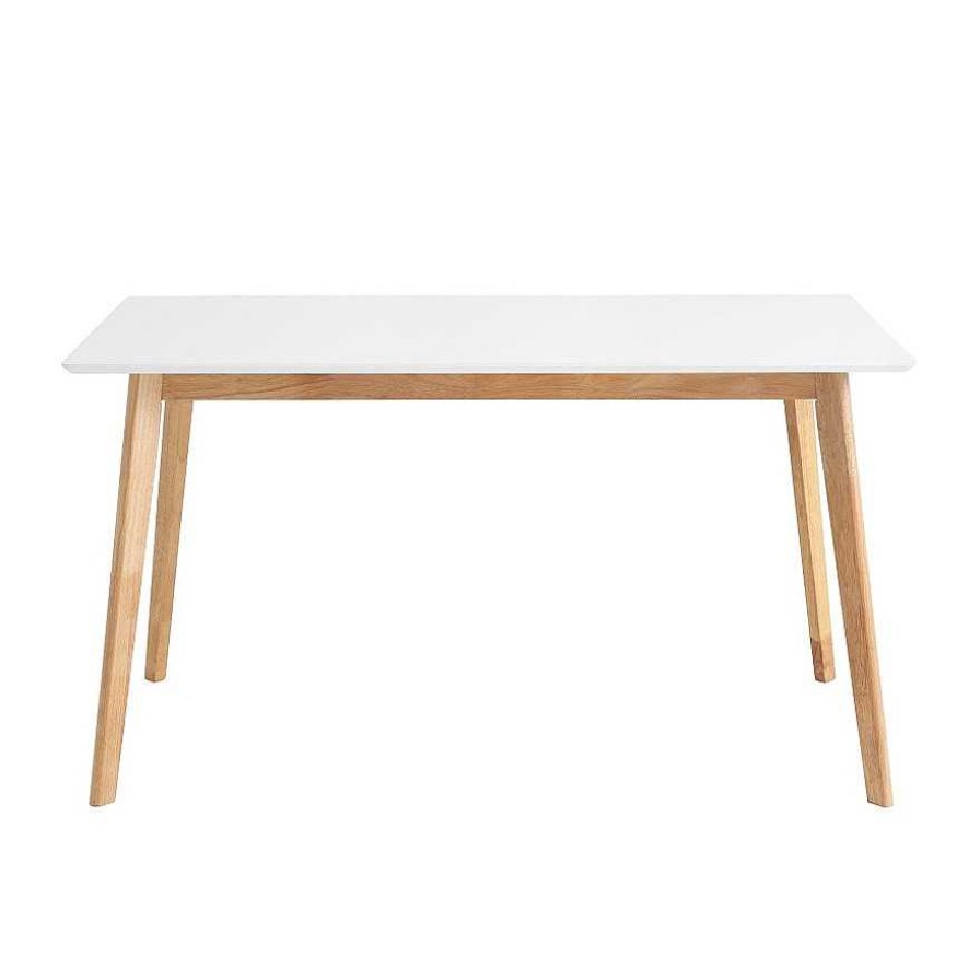 Mesas Somcasa Living Home | Mesa De Comedor Rectangular Crema 140