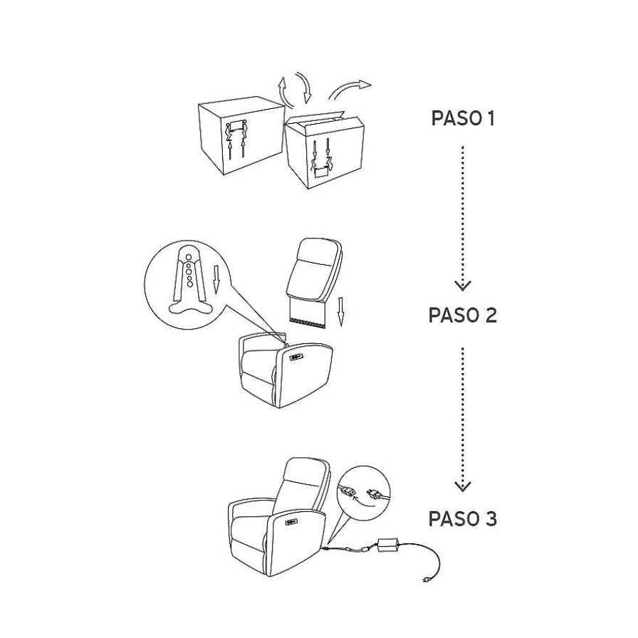 Sillones Mobel World | Sill N Relax Rinoceros