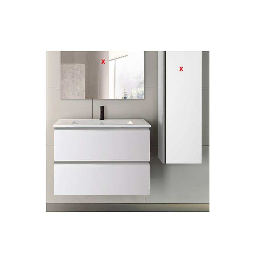 Ba O Visobath | Pack Mueble De Ba O Y Lavabo Melifluo 01