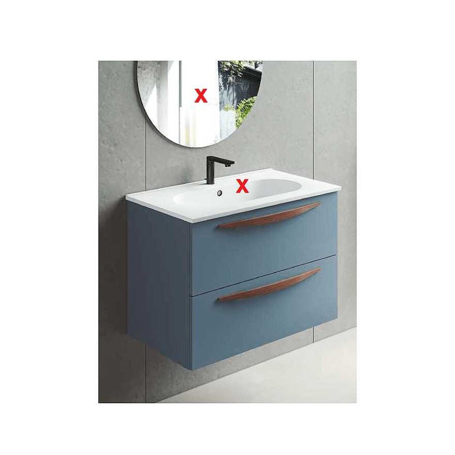 Ba O Visobath | Pack Mueble De Ba O Y Lavabo Evaluna 01