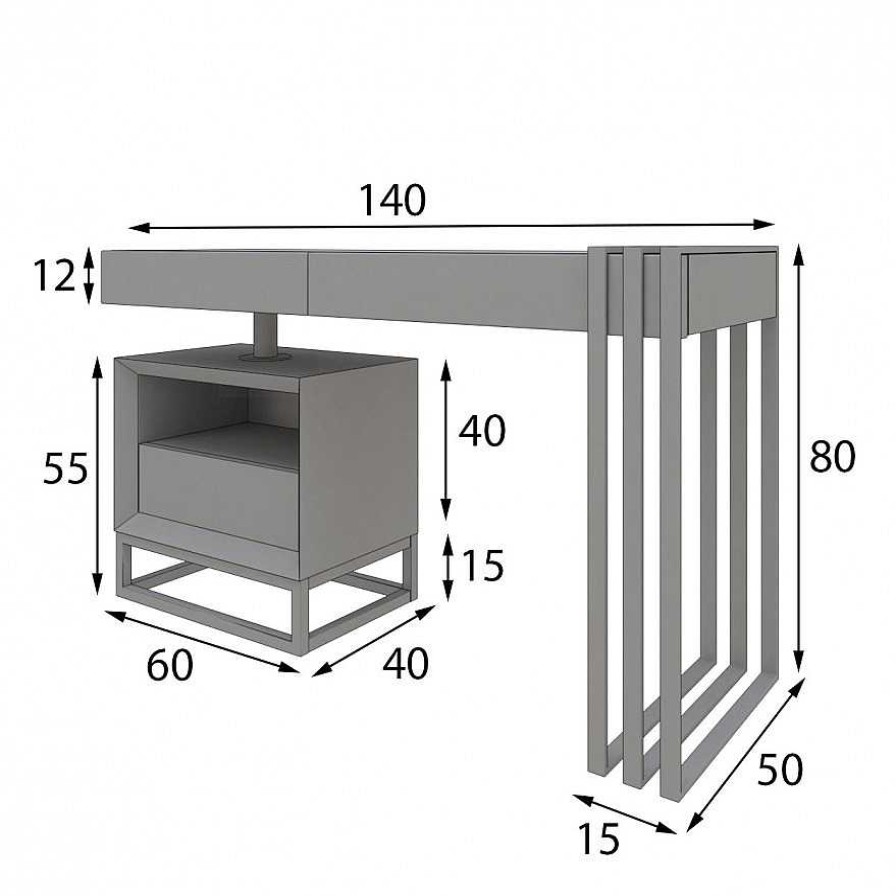 Dormitorio Franco Furniture | Tocador For T