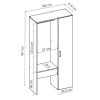 Dormitorio Rimobel | Armario Vestidor Glaive 11