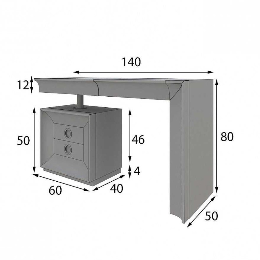 Dormitorio Franco Furniture | Tocador Ar Ne