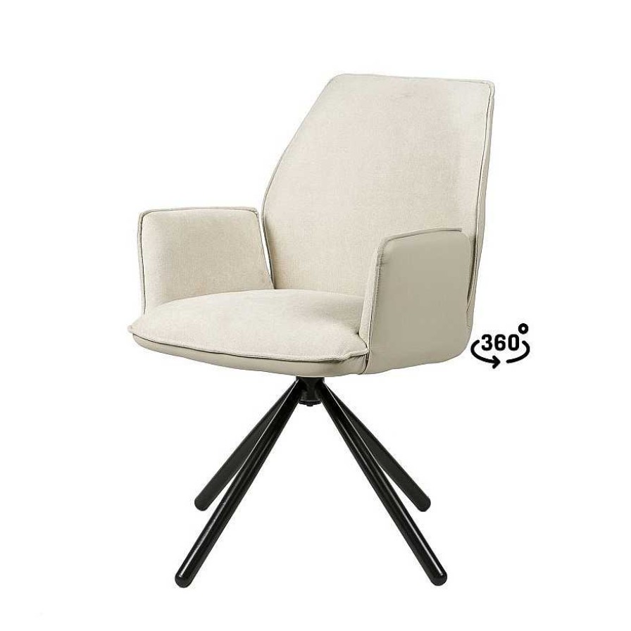 Sillones Somcasa Living Home | Conjunto 2 Sillones Giratorios Kerli