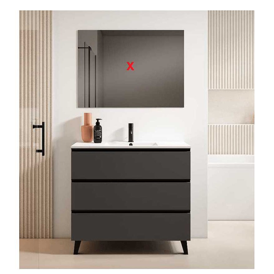 Ba O Visobath | Pack Mueble De Ba O Y Lavabo Melifluo 03