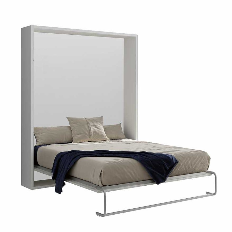 Juvenil Novain | Cama Abatible Vertical Blanca Neoyoung