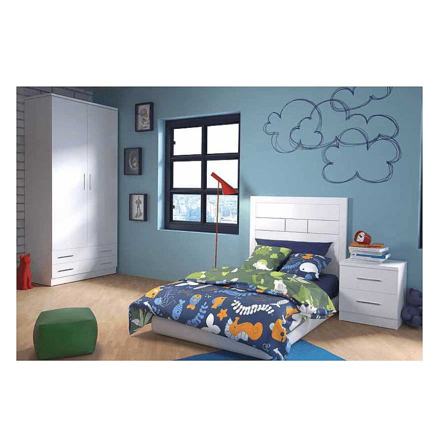 Dormitorio Moyca | Conjunto De Dormitorio Individual Kilian 01