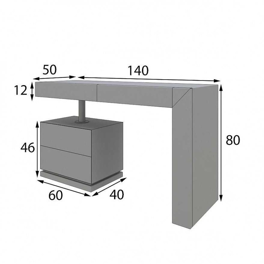 Dormitorio Franco Furniture | Tocador Fleur