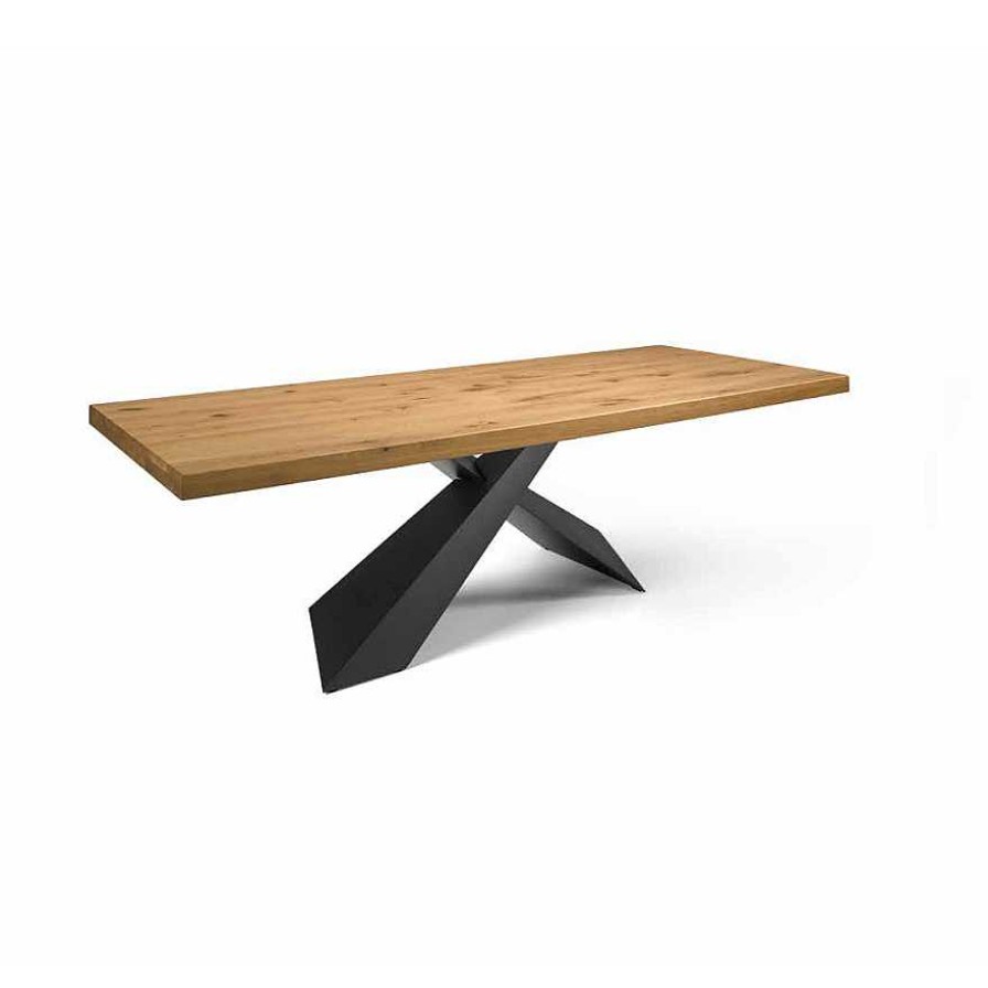 Mesas Mobles Nacher | Mesa De Comedor Luc A 200 Madera