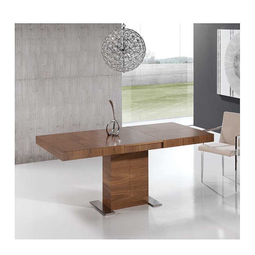 Mesas Indesan | Mesa De Comedor Extensible Identity Wood