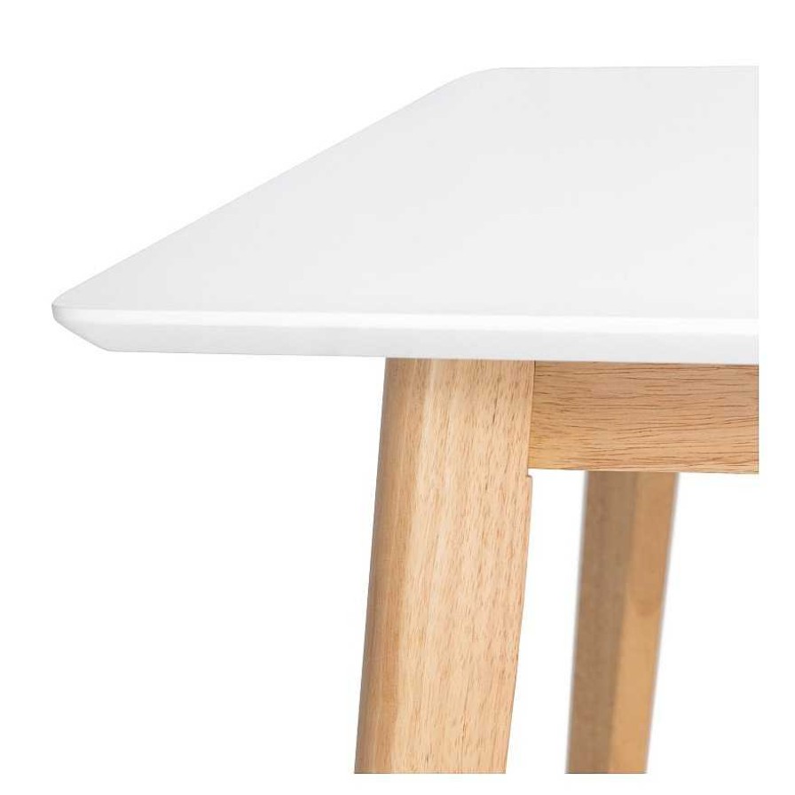 Mesas Somcasa Living Home | Mesa De Comedor Rectangular Crema 120