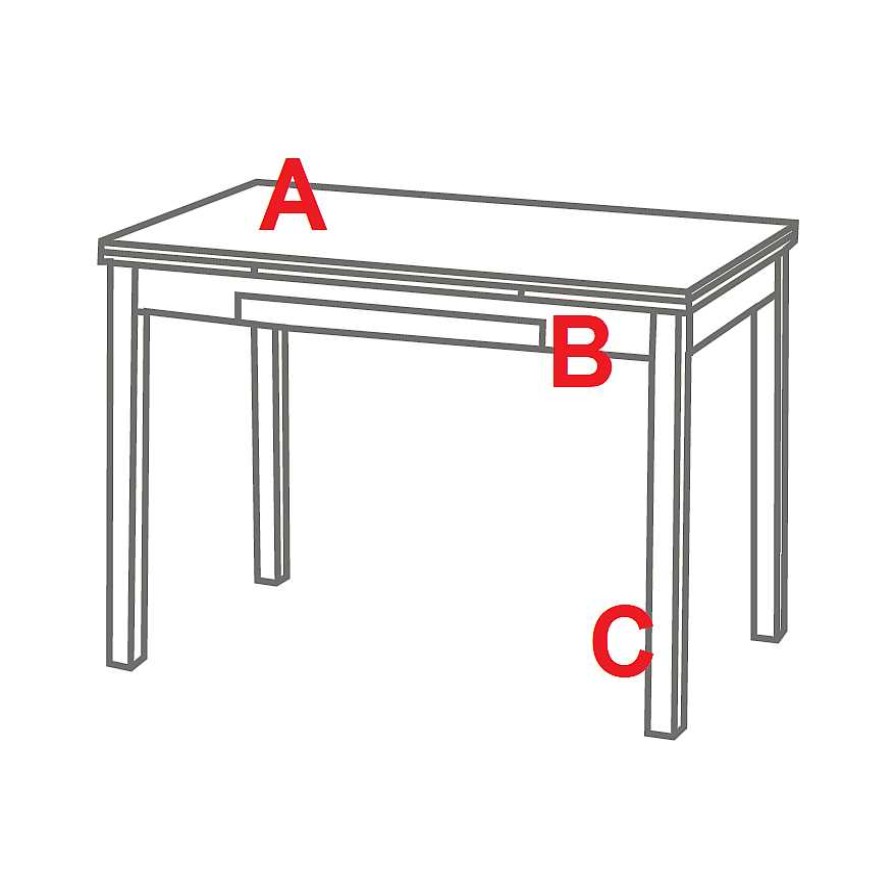 Mesas Cauxi | Mesa De Cocina Extensible Polop Madera