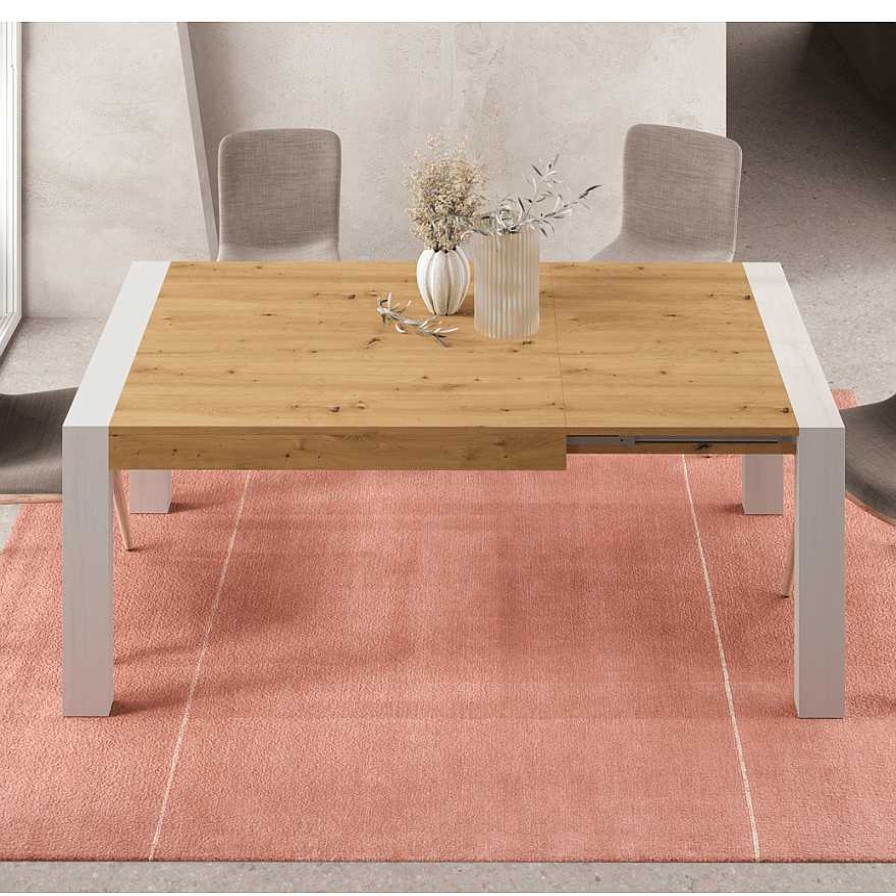 Mesas Ramis | Mesa Extensible Rectangular Mediod A Pata Porter A