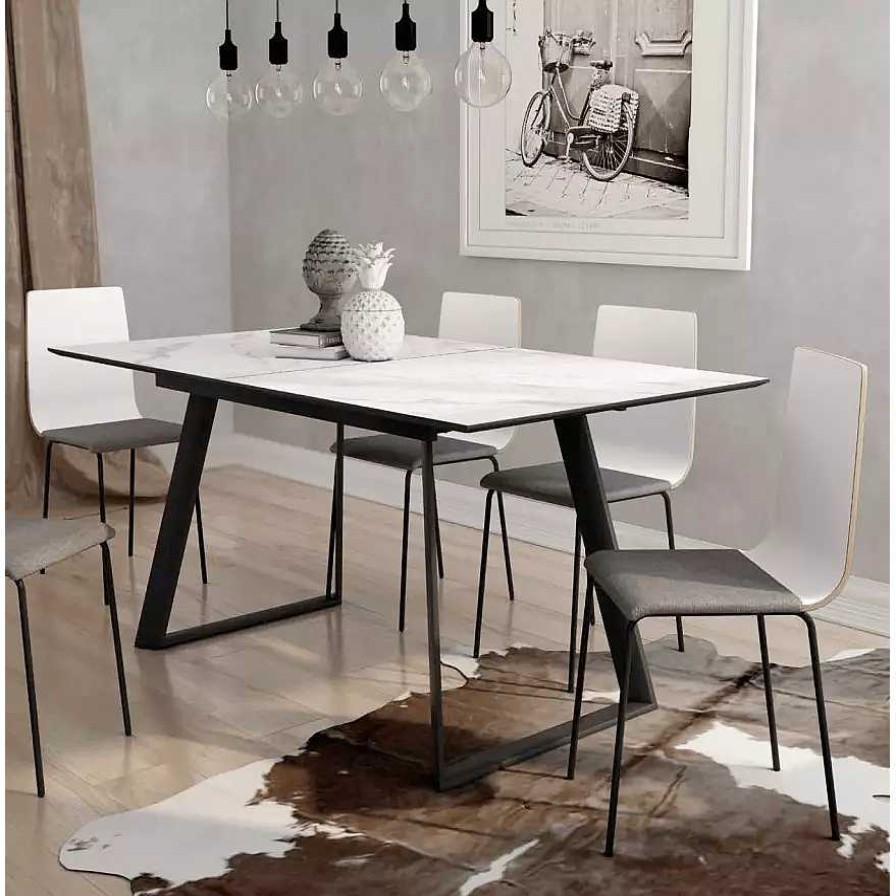 Mesas Azor | Mesa De Comedor Extensible Piedra Vivarela