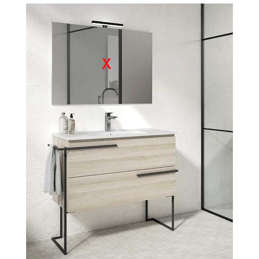 Ba O Visobath | Pack Mueble De Ba O Y Lavabo Lauro 02