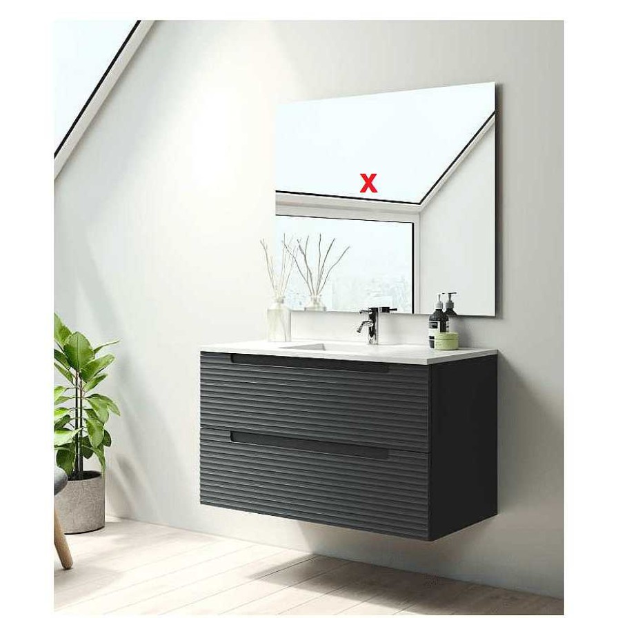 Ba O Visobath | Pack Mueble De Ba O Y Lavabo Lairana 01