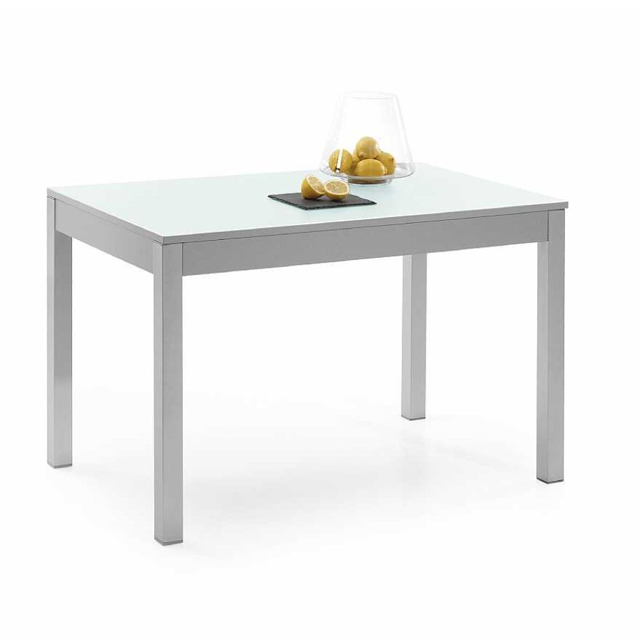 Mesas Cauxi | Mesa De Cocina Extensible Sinara Cristal