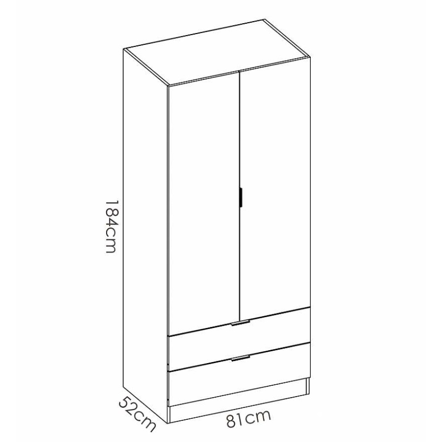 Dormitorio Rimobel | Armario Esquinero Bulletsi 03