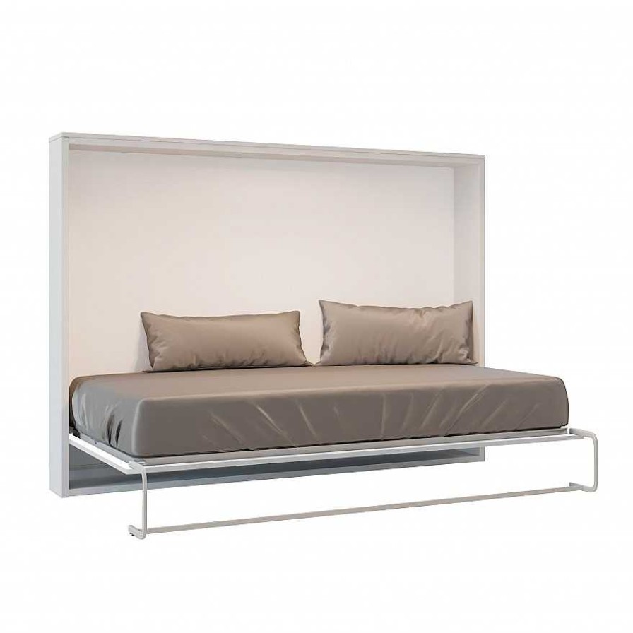 Juvenil Novain | Cama Abatible Horizontal Blanca Neoyoung