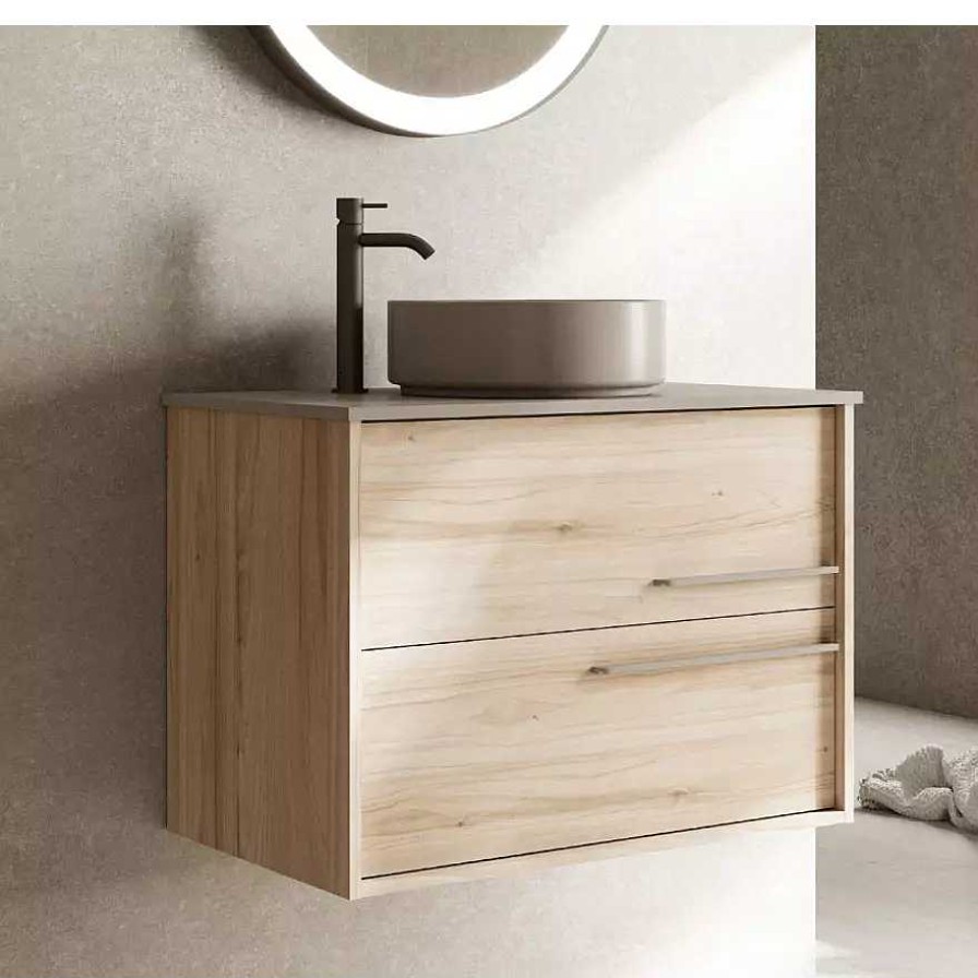 Ba O Visobath | Pack Mueble De Ba O Y Lavabo Liseo